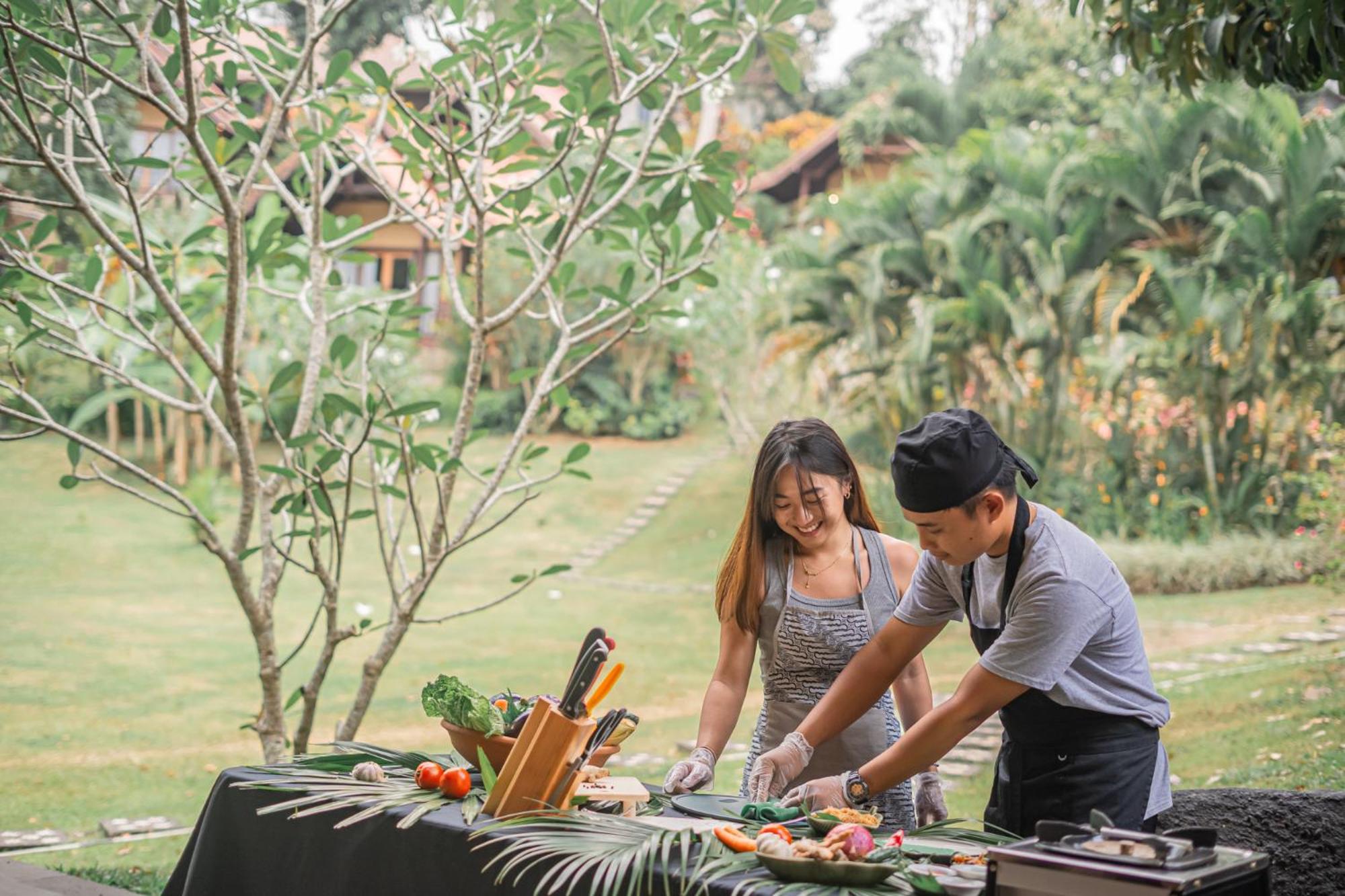 Ferienwohnung Bali Palms Selemadeg Exterior foto